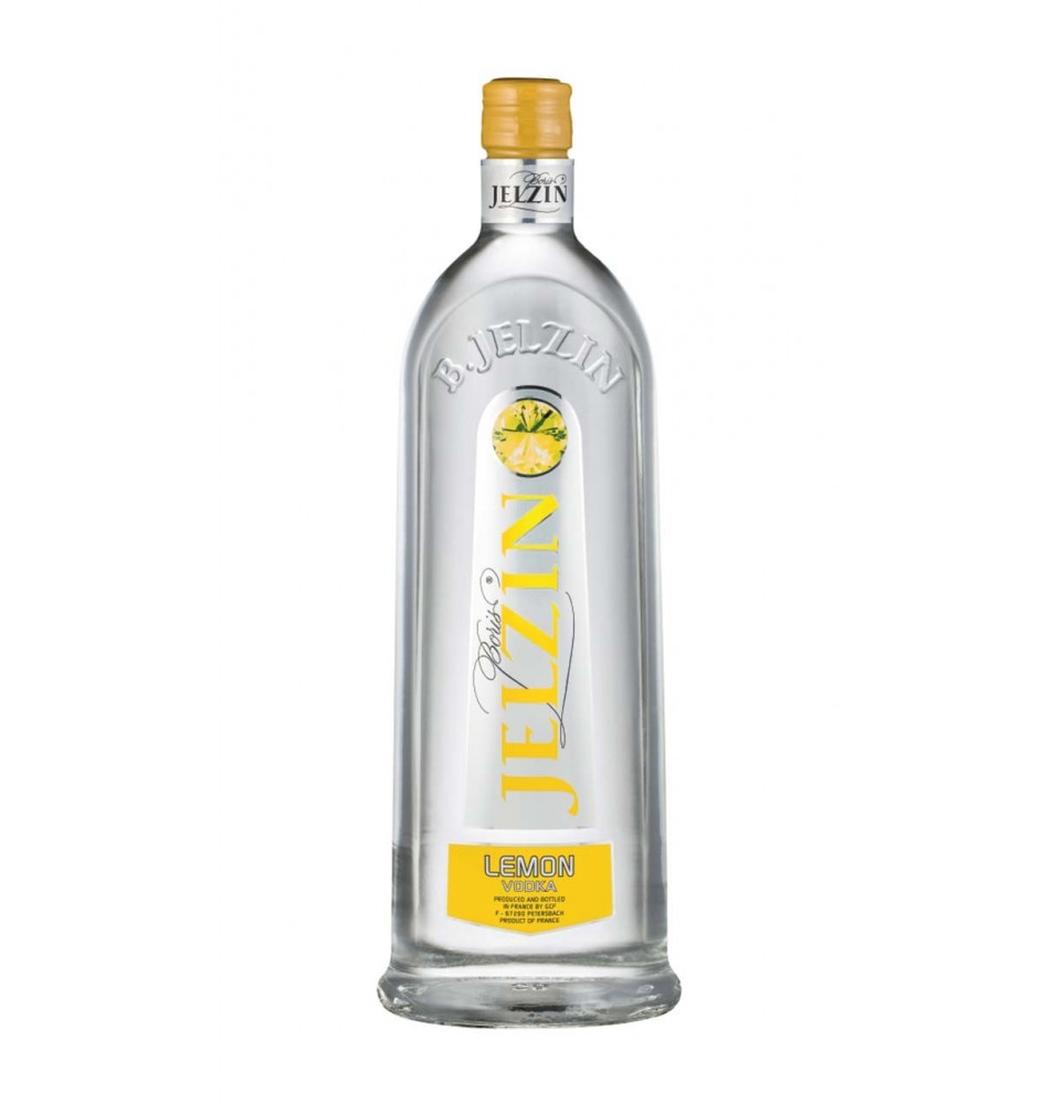 Vodka Jelzin Limon 700 ml caja x 6