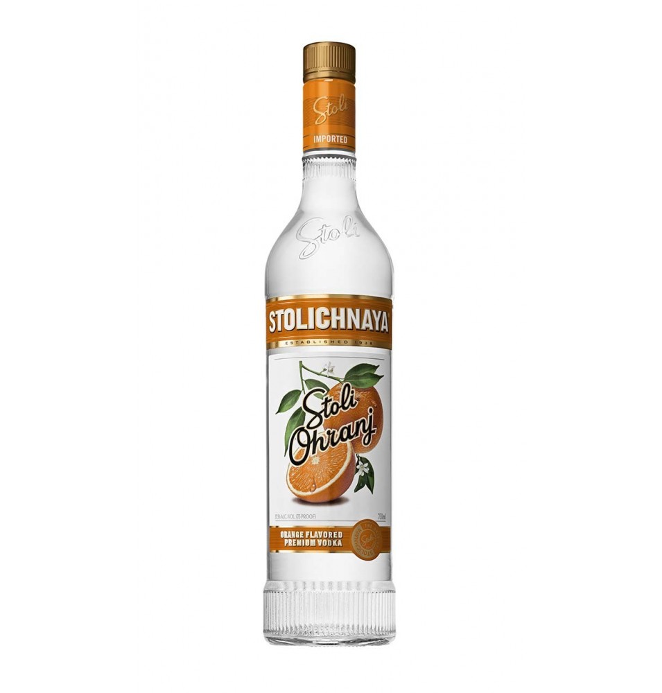 Vodka Stolichnaya Orange 750 ML