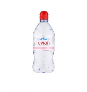 Agua Natural Evian PET 750 ml cj x 12