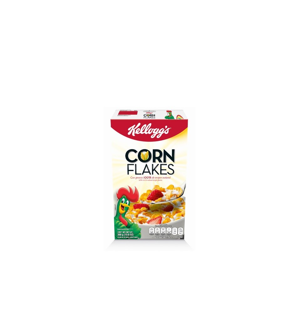 Cereal Corn Flakes 300 gr caja x 21 Kelloggs