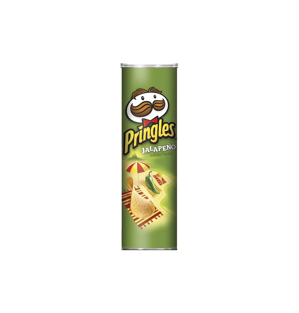 Snack Pringles JalapeÏo 158 gr caja x 14