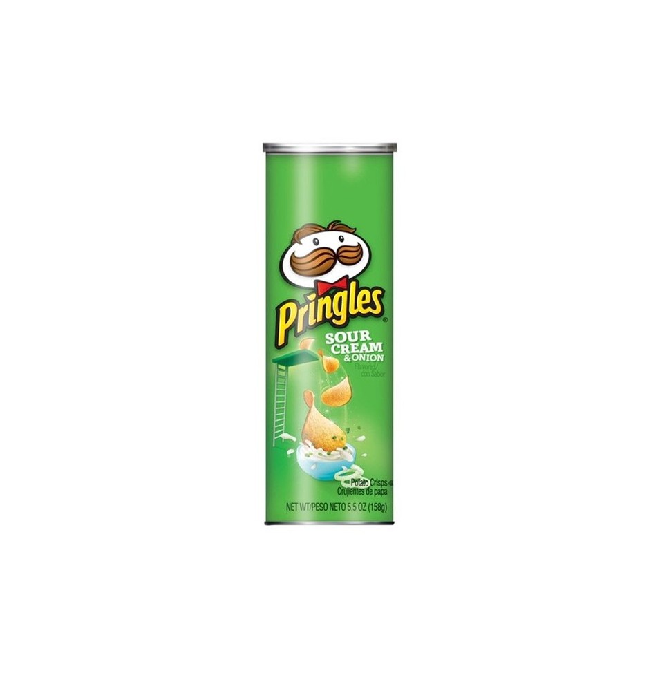 Snack Pringles Sour Cream&Onion 158 gr caja x 14