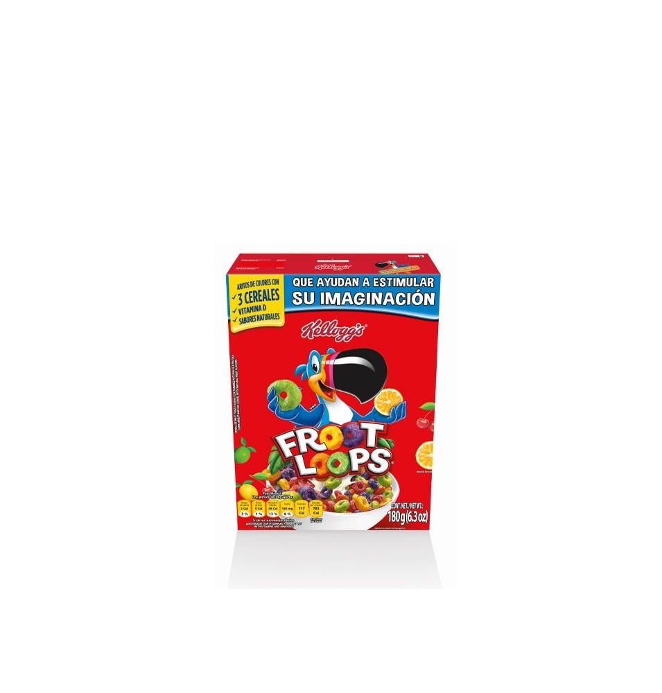 Cereal Froot Loops 180 gr caja x 28 Kelloggs