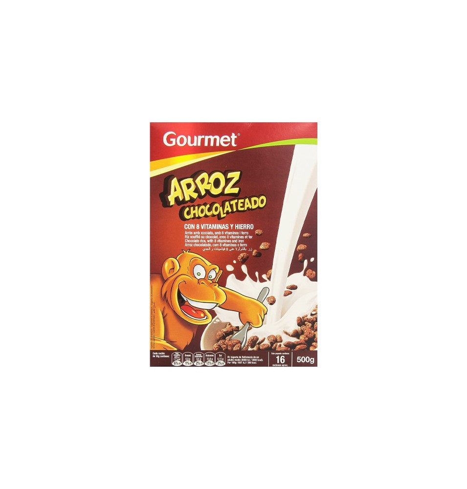 Cereal Gourmet Arroz C/Choco. 500G