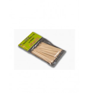 Palillos de bambu para pincho 10cm largo Paq x 100