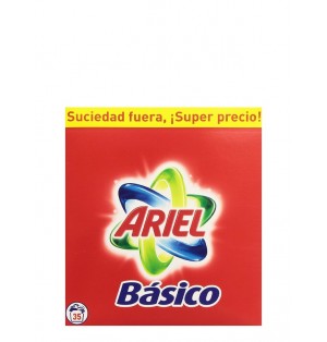 Ariel Deterg Polvo Basico 35d (pack 2) 70 lavados 2275gr