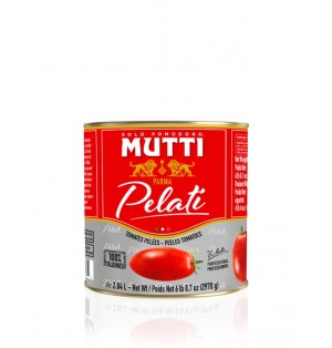 Tomate Entero Pelado Sel
Gastro Lata 2970gr Mutti