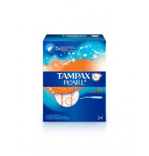 Tampon Tampax Pearl Super Plus 24U