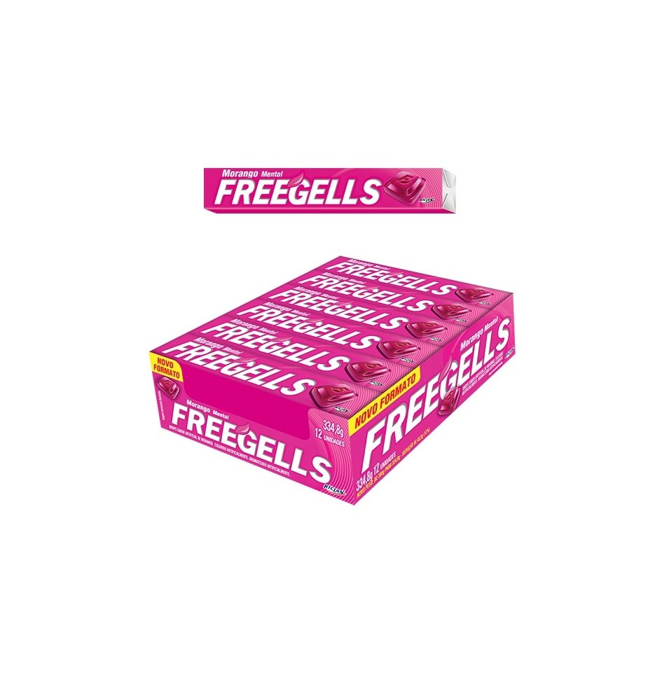 Drops Freegells Fresa 36X12 Ud Riclan
