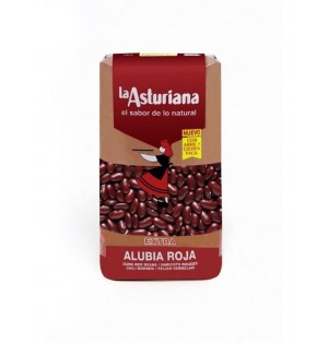 Alubia roja Bolsa 1000gr caja x 10 La Asturiana