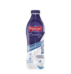Yogur Liq Creamy Nat Azuc PET
750 ml Pascual (post lact)
