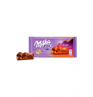 Tableta de chocolate Milka
triple choco 90 g