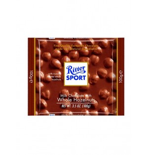 Tabletas de Chocolate Con
Avellanas Enteras 100Gr 
Ritter Sp