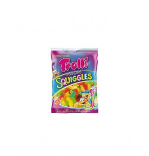 Caramelos de goma Neon Squiggles 8x12x100g Trolli