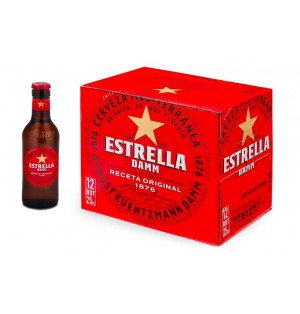 Cerveza Estrella Damm Botella
25cl caja x 12
