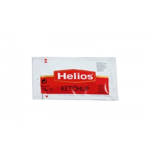 Ketchup porciones 10 g cj/300 u Helios