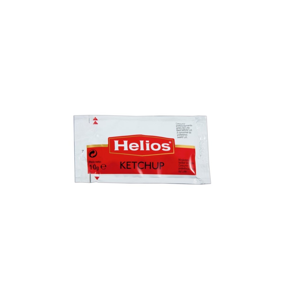 Ketchup porciones 10 g cj/300 u Helios