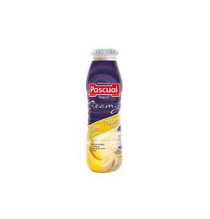 Yogur Liq Creamy Platano PET 188 ml Pascual (post lact)