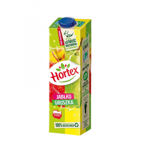 Nectar Drink de Manzana-Pera 
tetra 1L Hortex
