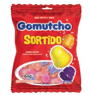 Caramelos Gomita Gomutcho Sabores Surtidos 40X64G Riclan