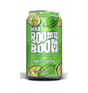 Refresco Lima Limon Max Booms Boom lata 33 cl. B4X6 PACK NYLON (3GLODLB0)