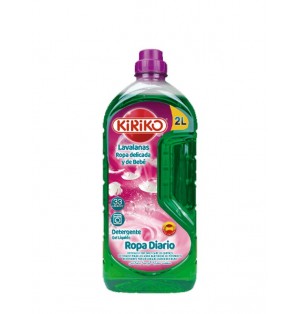Detergente Liquido Ropa Diario 2000 ml Kiriko